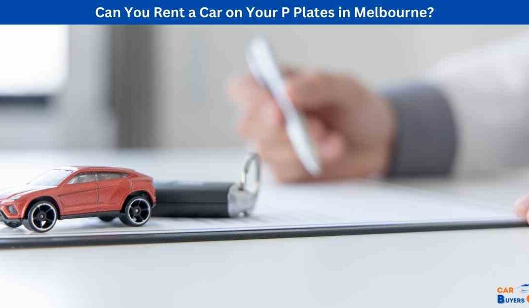 Can You Rent a Car on Your P Plates in Melbourne?